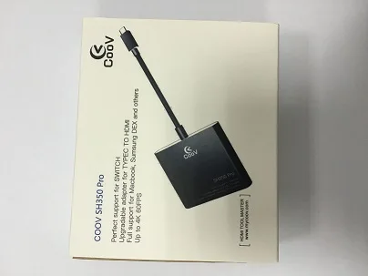 Портативная док станция для Coov SH350 pro sh350 plus адаптер концентратор типа C в HDMI