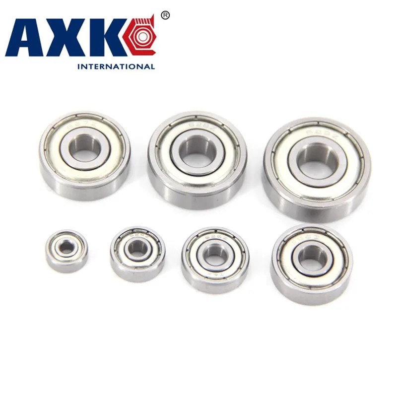 Axk R168zz подшипник Abec 1 (10 шт.) 1/4 &quotx3/8&quot x1/8 &quotдюйм миниатюрный R168 Zz Шариковые