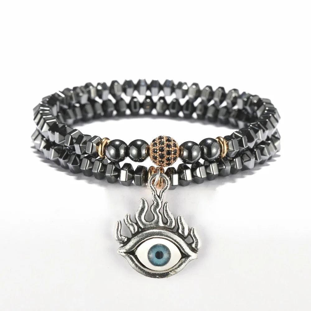 Браслет с геометрическим рисунком 2 шт./компл. браслет хвостом античный