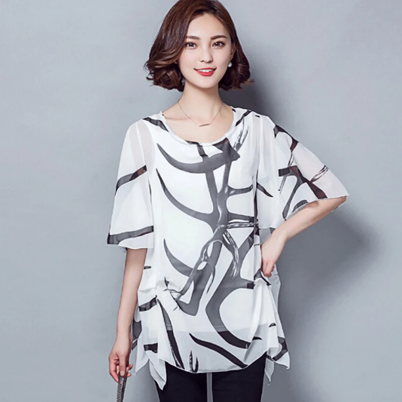 Сексуальная глубокая футболка для женщин повседневный Свободный Топ летняя с