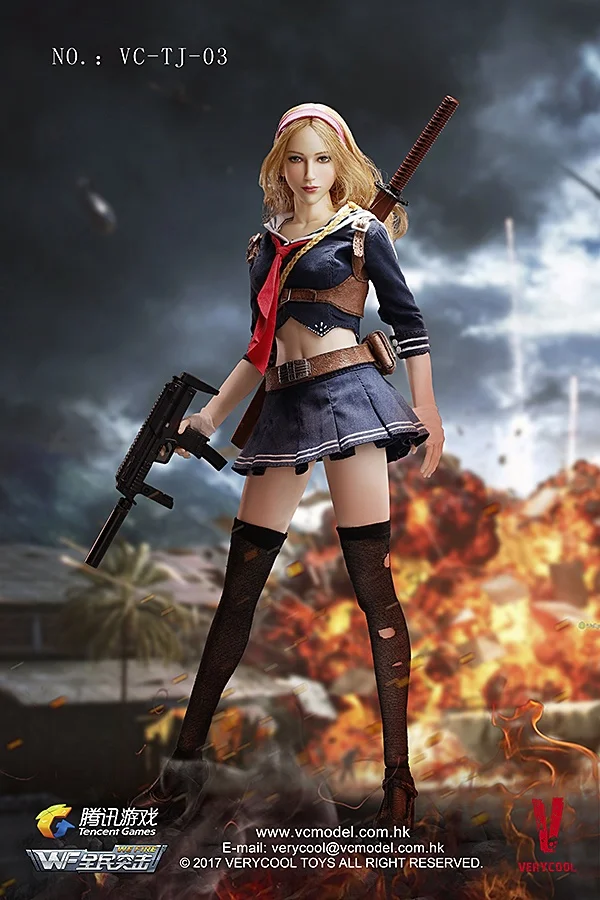 VERYCOOL 1/6 Wefire Game третья бомба сексуальная женщина лезвие девушка фигура|1/6 figure|figure