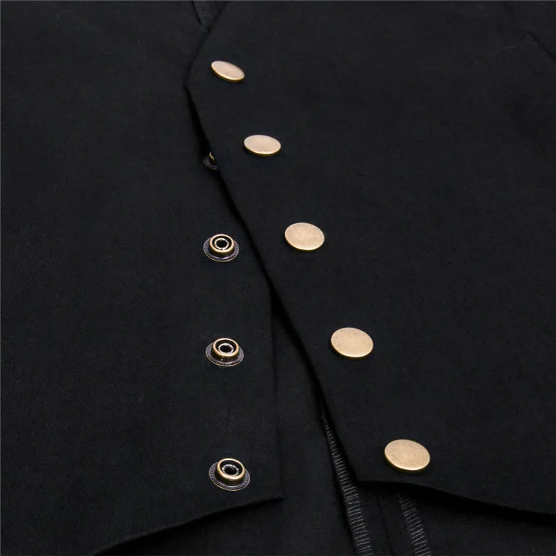 Мужской Готический женский плащ в стиле стимпанк костюм для косплея