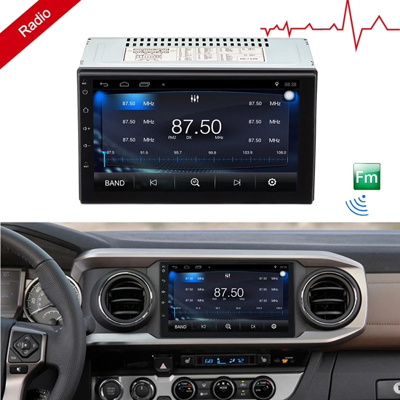 Автомобильный dvd-плеер, gps, Wi-Fi, Bluetooth радио, четырехъядерный, рулевое колесо, камера заднего вида, плеер, 7 дюймов, 1024, автомагнитола, 2 Din, Android