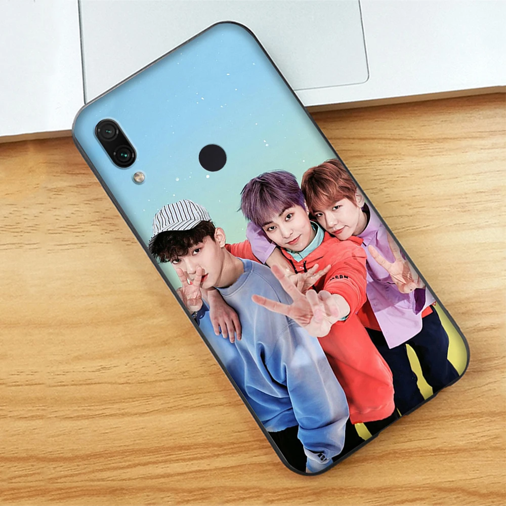 12 Роскошный мягкий чехол Kpop EXO для Xiaomi Redmi Note 7 4 4X6 Pro 5 Plus 5A 6A Go S2 - Цвет: 12