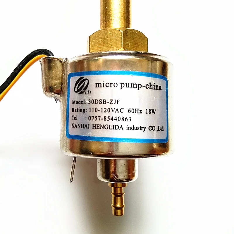 Electromagnetic pump model 30DCB-ZJF Voltage 110-120VAC-60Hz Power 18W | Обустройство дома