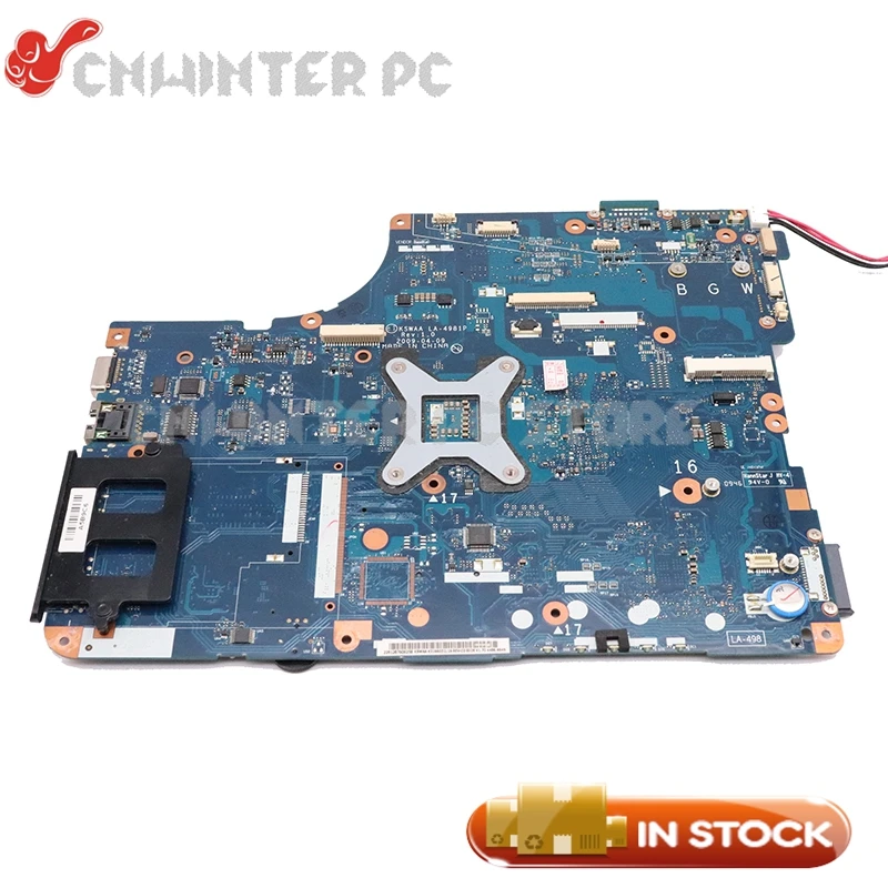 Материнская плата NOKOTION для ноутбука toshiba Satellite L500 L505 HD GMA DDR2 только 15 6 '