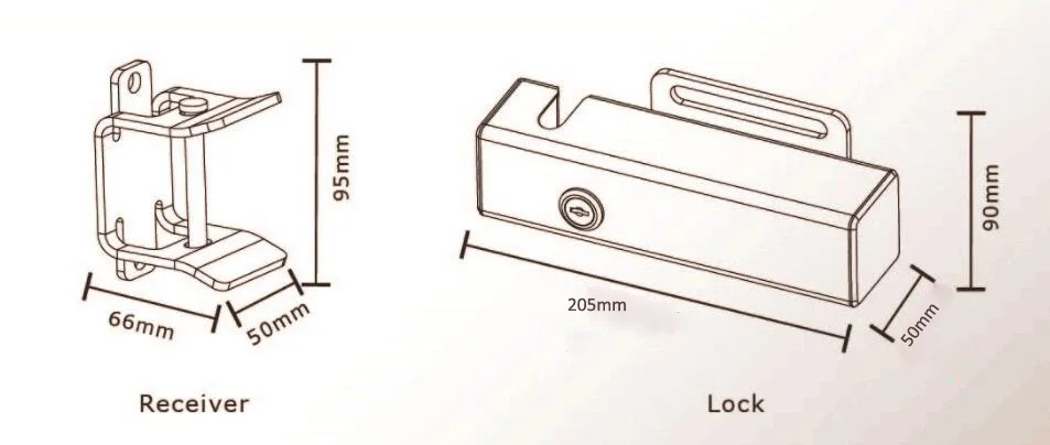 12V электрический замок для качания оператор привода для открывания ворот с реле времени доска
