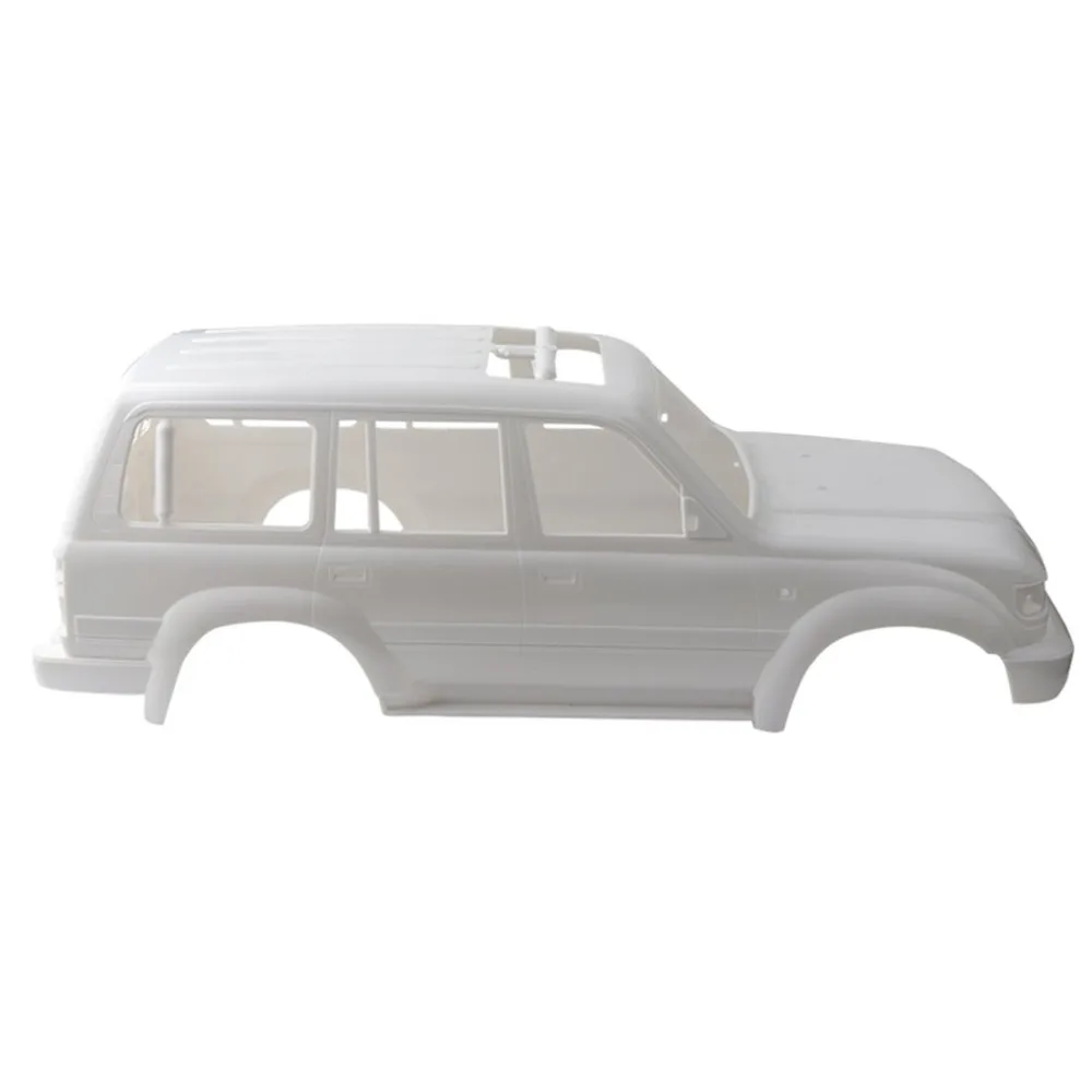 1/10 Land Cruiser LC80 жесткий пластиковый корпус 313 мм Колесная база для осевой SCX10 Rc Гусеничный грузовик hz