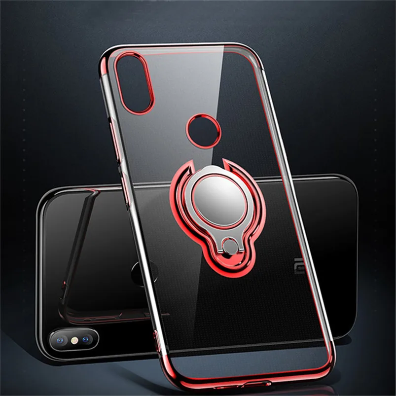 Автомобильный Магнитный чехол-держатель для Xiao mi Red mi K20 Pro mi 9 8 Lite SE Explorer 9T Max 3 прозрачный чехол-кольцо для Xiaomi mi 9 чехол