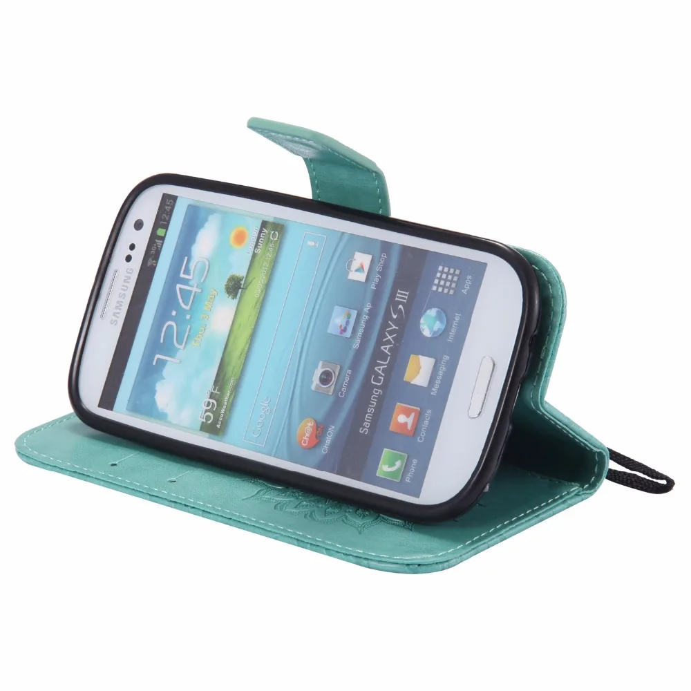 Чехлы с откидной крышкой для Samsung Galaxy S3 Neo роскошные чехлы телефонов i9300i GT-i9301 A8 2018