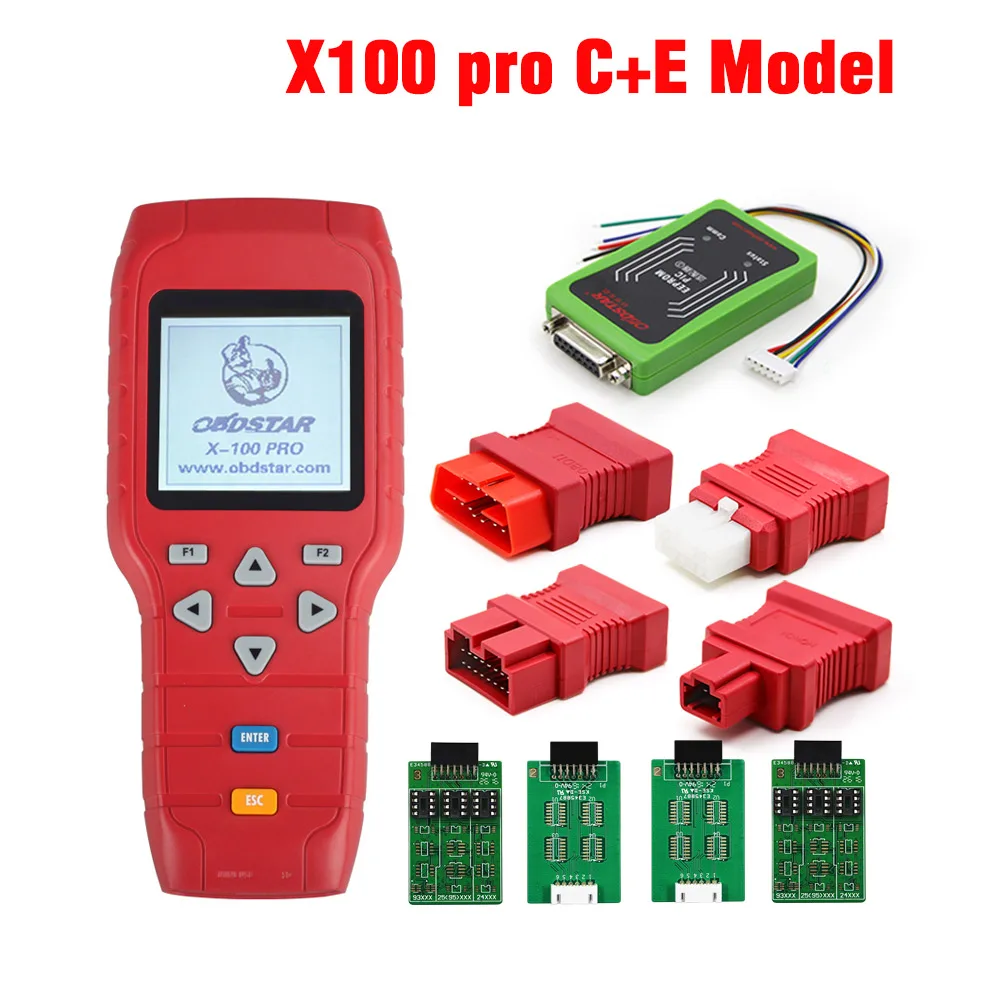 X100 PRO Дизайн OBDStar авто ключ программист X100 PRO C+ E модель включая X200 сканер функция X-100 PRO - Цвет: X100 PRO