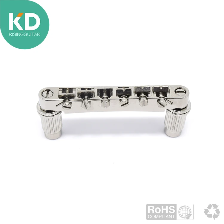 Высокое качество регулируемый 6 струн хромированный гитарный мост роликовое