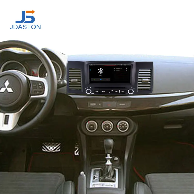 JDASTON Android 10,0 автомобильный dvd-плеер для Mitsubishi Lancer EX EVO Lancer 10 Мультимедиа gps навигация 2 Din автомагнитола ips стерео