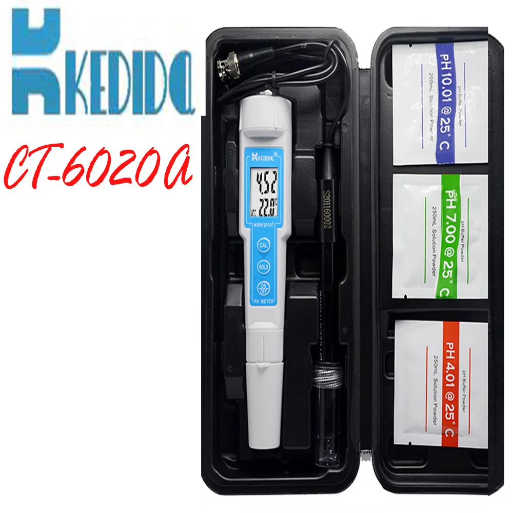 Водостойкий рН-тестер для воды PH-тестер ATC (Автоматическая оплата температуры) |