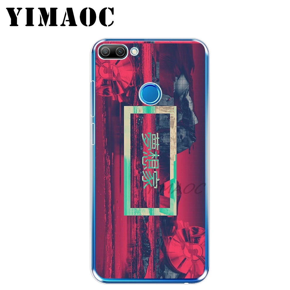 Медуза парным арт мягкий чехол для huawei Коврики 30 20 P30 P20 P10 P9 P8 2015 2016 2017 P Smart Lite рro |