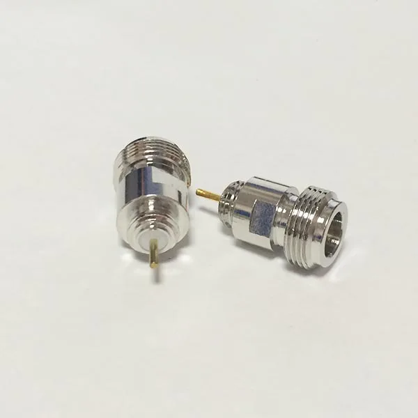 1 шт. новый N гнездовой разъем RF коаксиальный адаптер Коннектор паяльный столб