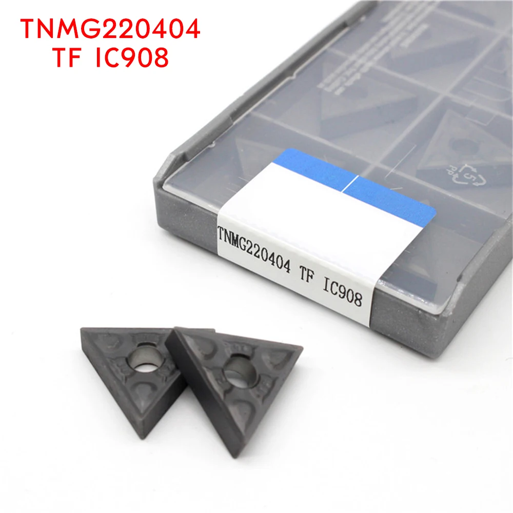TNMG220404 TF IC908 внешний твердосплавный инструмент для обработки деталей вращения