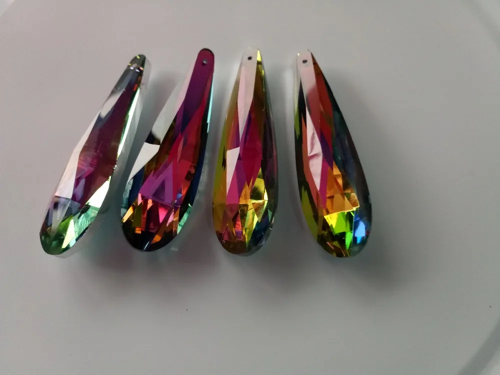 Хрустальная люстра с призмой из миндаля свадебный декоративный кулон 76 мм 30 шт. |