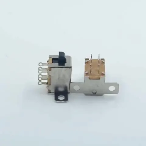10 шт. PS 22F14 6 штифтов A05 самоблокирующийся выключатель питания с 4 фиксированными