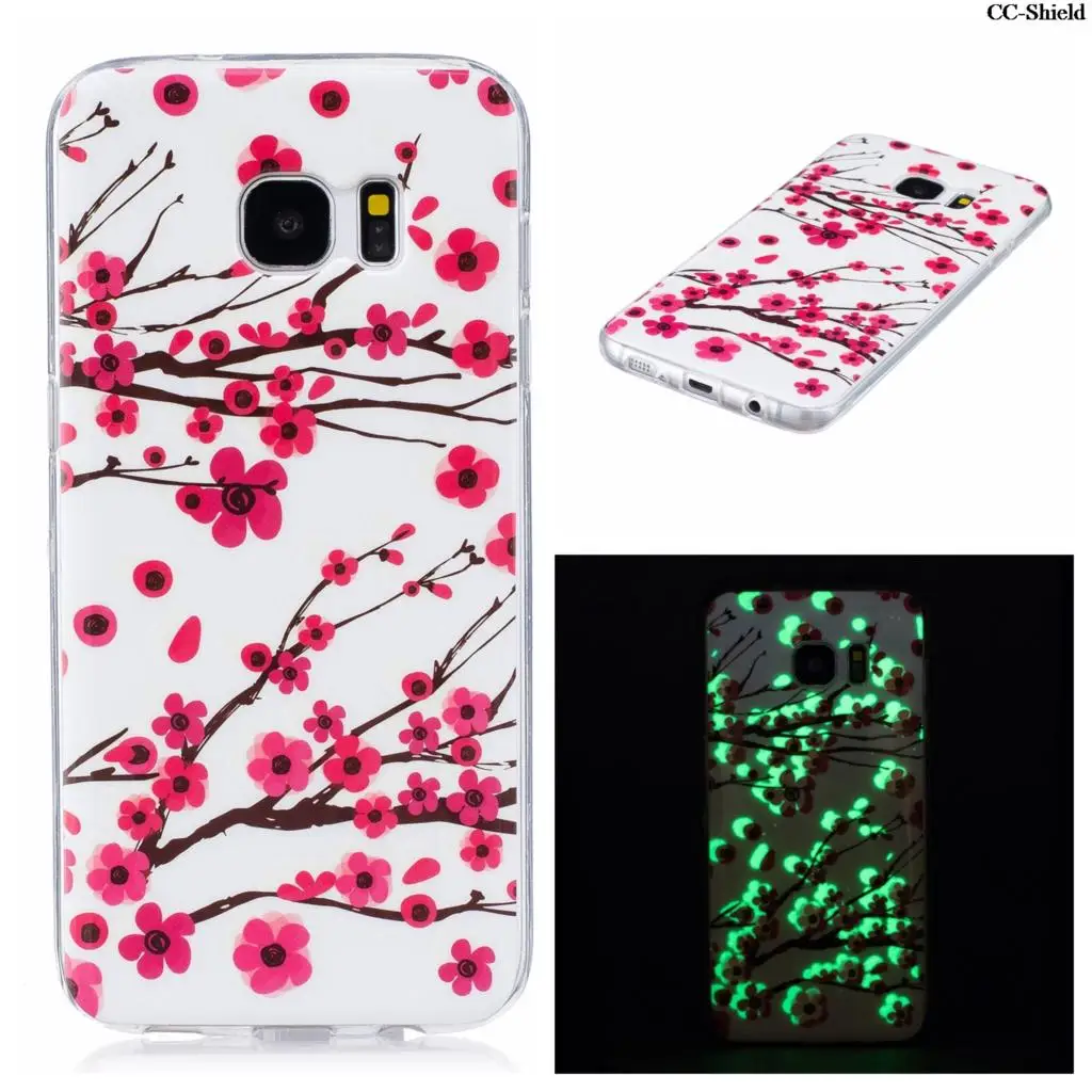 Светящийся чехол для Samsung Galaxy S7 S 7 edge S7edge SM-G935 SM-G935F SM-G935FD SM G935 G935F G935FD мягкий