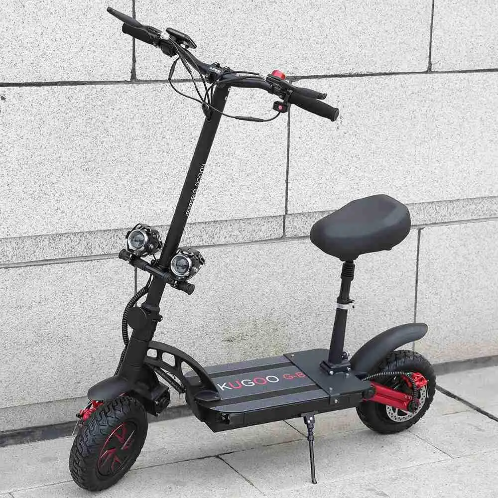 Сиденье для спортивного электрического скутера KUGOO G Booster 55 км/ч 1600 Вт двигатели 85
