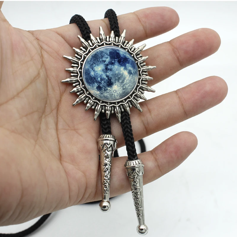 Новинка 2017 трендовая Nebula Space Bolo Tie астрономия Geek галстук на шею стеклянная