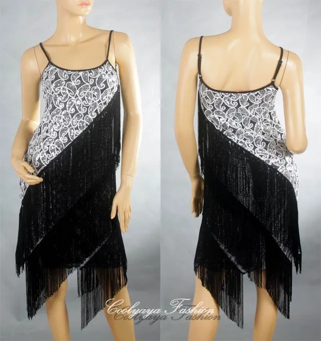 Hot Sale Galax Sexy Party Night Club Latin Dance Modern Ball Room City Nature Wild Crizzy Dress 1333 | Тематическая одежда и