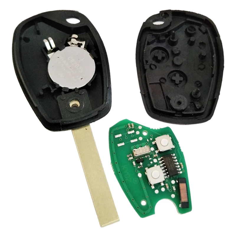 PREISEI 5 шт./лот 2 кнопки дистанционного ключа для Renault автомобильный ключ Smart Keyless Fob с