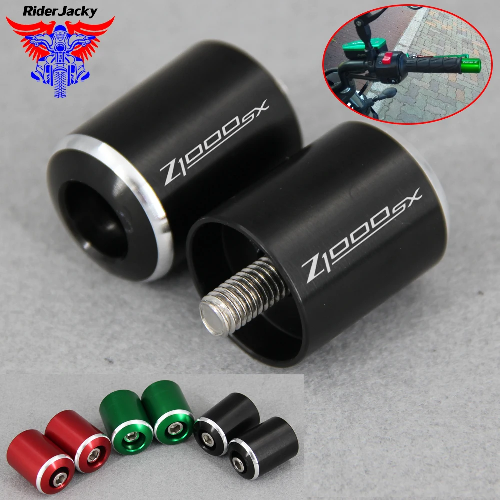 Аксессуары для мотоциклов KAWASAKI NINJA 1000 Z1000SX Z 1000SX 2012 2018 2017 CNC ручки руля наконечники