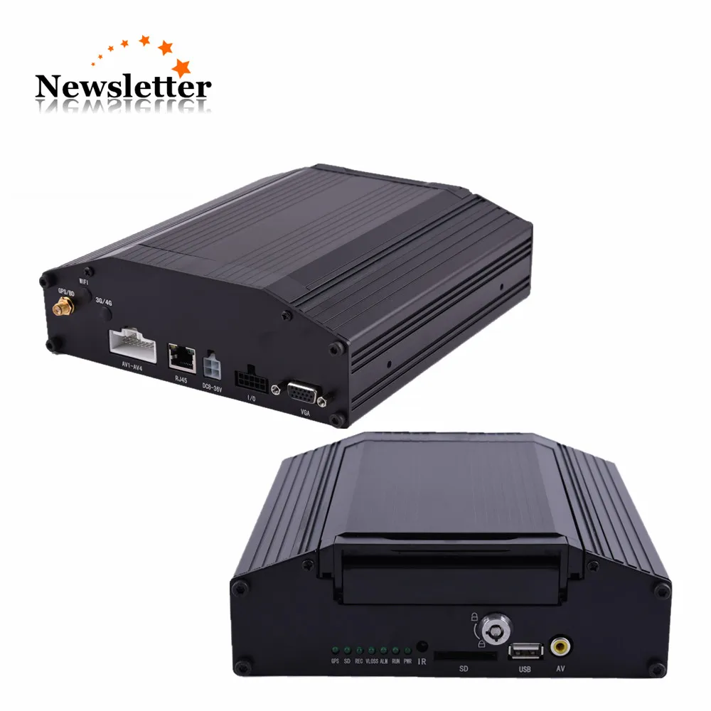 H.264 AHD 720 P 4 Каналы HDD SD-карта GPS грузовик автомобиля такси автомобилей школьный