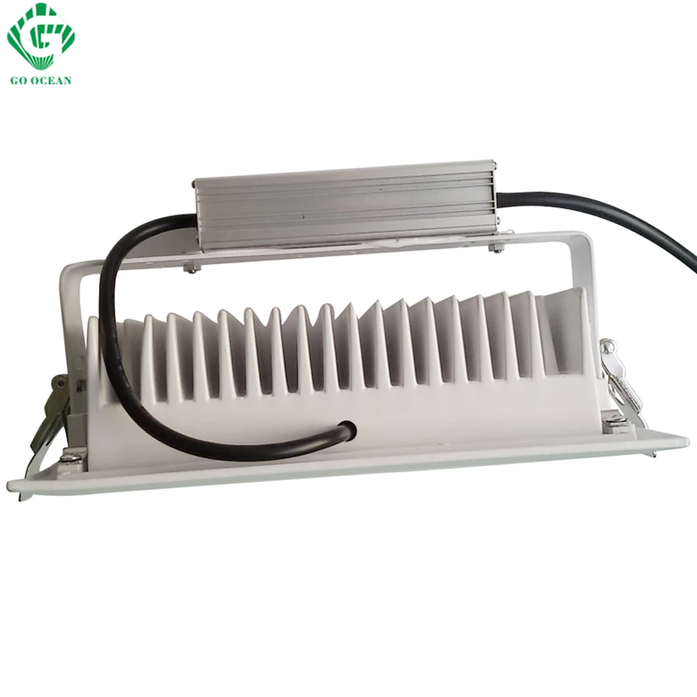 GO OCEAN Downlights LED Recessed Downlight Adjustable 50W 85-265V Down Light Ceiling Lamp Lights | Лампы и освещение