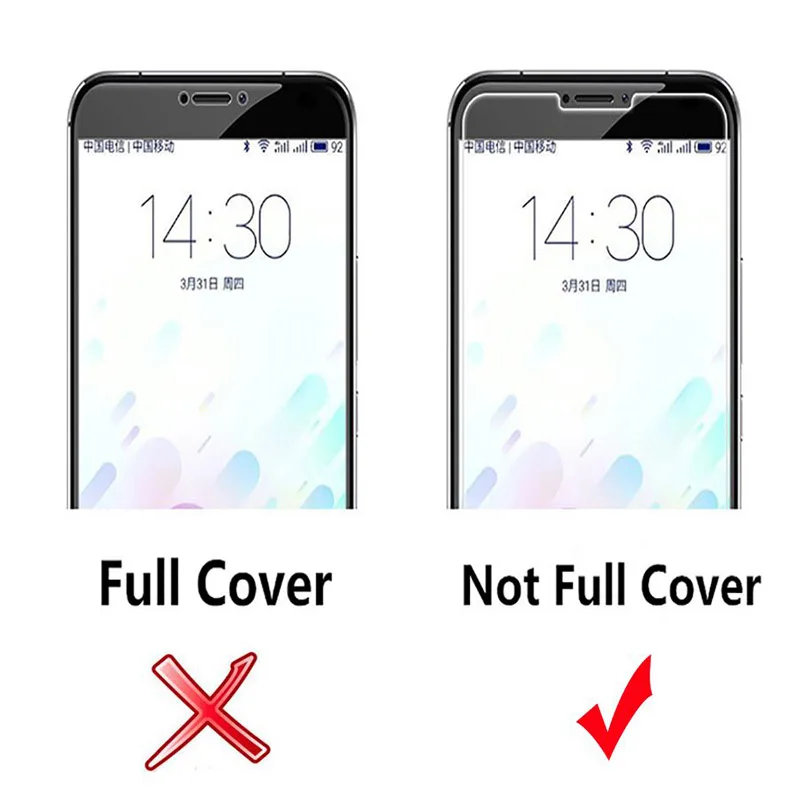 Закаленное стекло 9H для ZTE Blade V7 Lite Оригинальная защитная пленка Взрывозащищенная