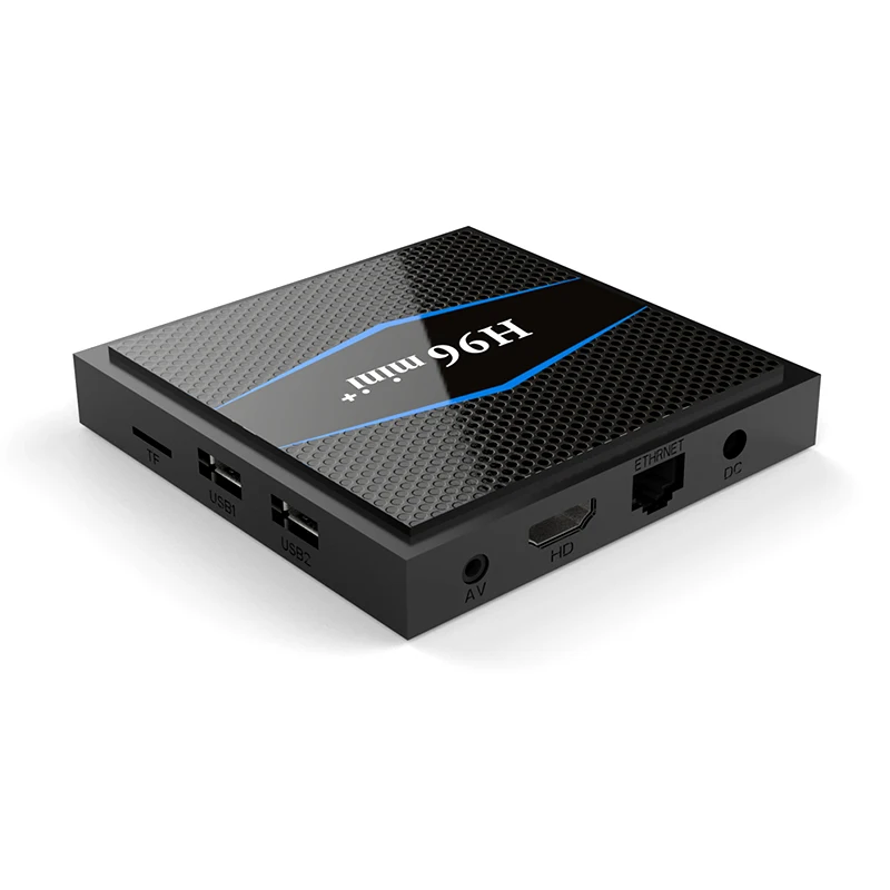 H96mini Plus Android tv OS Box 2 ГБ ОЗУ + 16 Гб ПЗУ 4 г WiFi 100 Мбит/с Многоязычная K четырехъядерный HDR