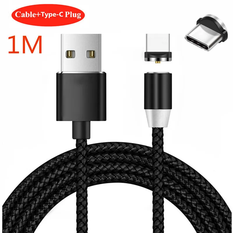 Type-C Plug Cable 5V 2A USB кабель для samsung Galaxy S10 S9 A6 A8 J4 J6 плюс S7 край A30 A50 Note 9 8 J7 J5 A9 A7 Магнитный зарядный кабель - Цвет: Type-C Plug Cable