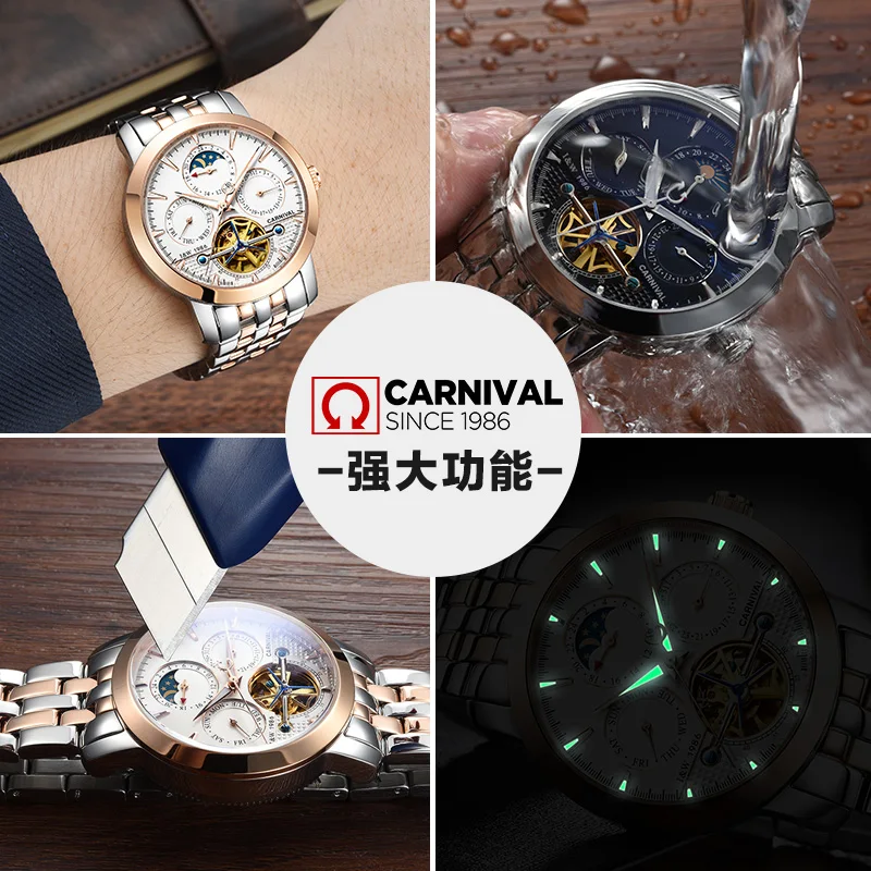 Мужские механические часы скелетоны брендовые роскошные автомеханические 2018|clock