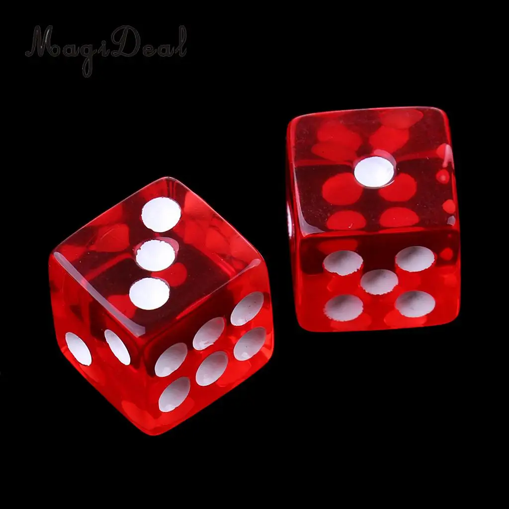 MagiDeal Лидер продаж прочные 50 шт. 12 мм акриловые кости для Die ролевой игры MTG