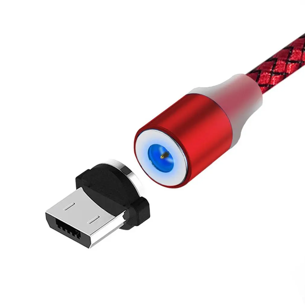 Круглый Магнитный кабель для быстрой зарядки Micro usb type-C, кабель для iPhone, samsung, Xiaomi, USB-C, магнитный кабель для зарядки телефона