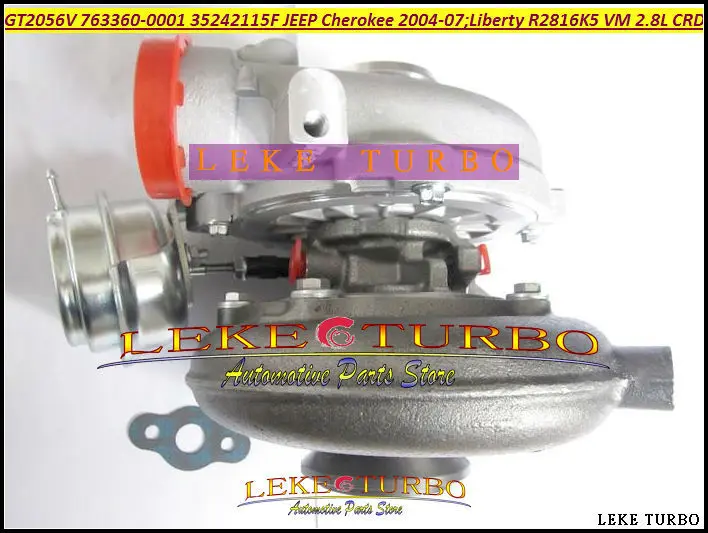Турбокомпрессор GT2056V 763360 35242115F 763360-0001 763360-5001S Для Jeep Cherokee 2004-07 Liberty 2004 R2816K5 VM 2.8L CRD |