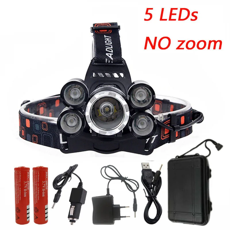 F Litwod Z20 CREE светодиодный налобный фонарь XM-L T6, налобный фонарь, фонарь 20000 люмен, масштабируемый перезаряжаемый аккумулятор 18650 - Испускаемый цвет: F