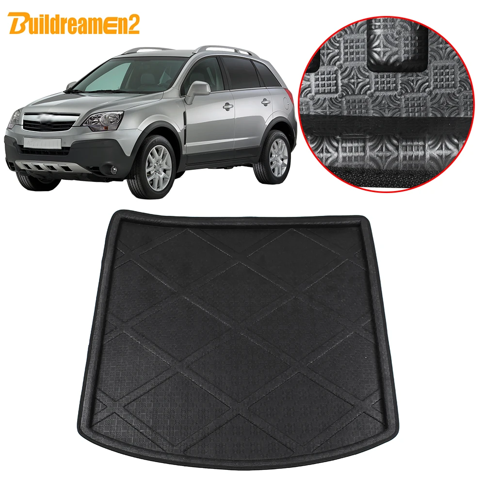 Buildreamen2 для Opel Antara SUV 5 двери 2006 2015 Автомобильный задний коврик в багажник Boot