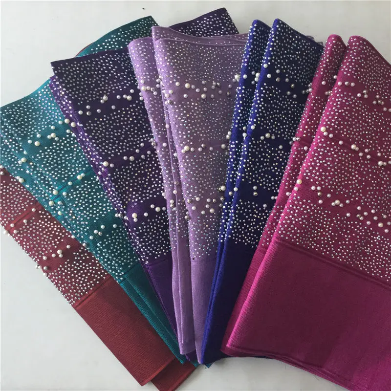 2019 головной убор 2 шт./пакет нигерийский последний Aso Oke Gele с камнями и бусинами