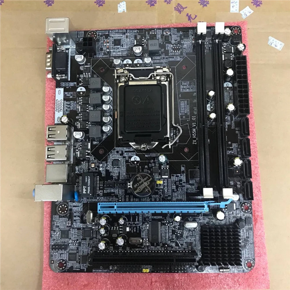 P55 1156 игровой Высокопроизводительный Мощный Настольный интерфейс материнская