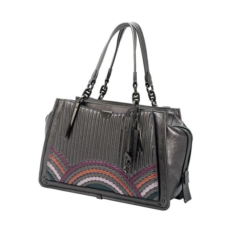 Стеганая сумка-портфель COACH deco 38539 | Багаж и сумки