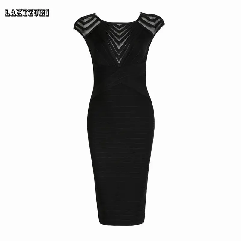 Новый летний Для женщин район Бандажное платье элегантные модные Клубные