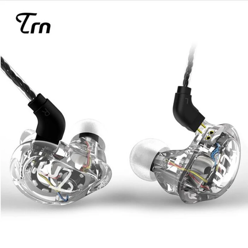 Новейшие гибридные Внутриканальные наушники TRN V10 2DD + 2BA Hi Fi DJ монитор спортивные
