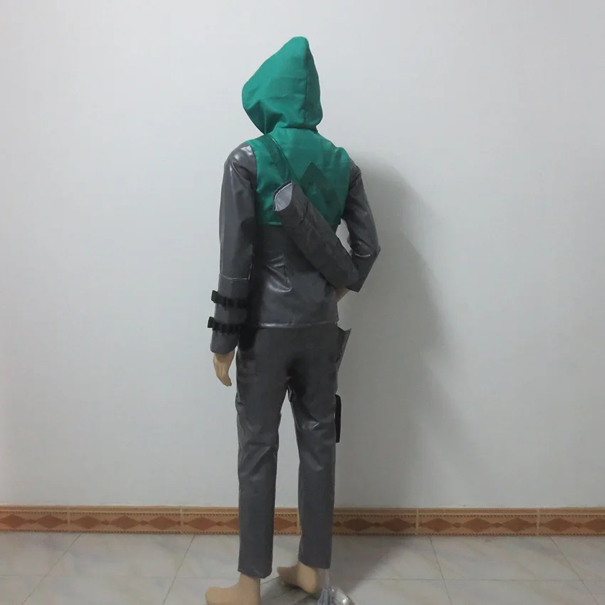 Костюм для косплея стрелы Оливера Куина Зеленой Стрелы полный комплект на заказ