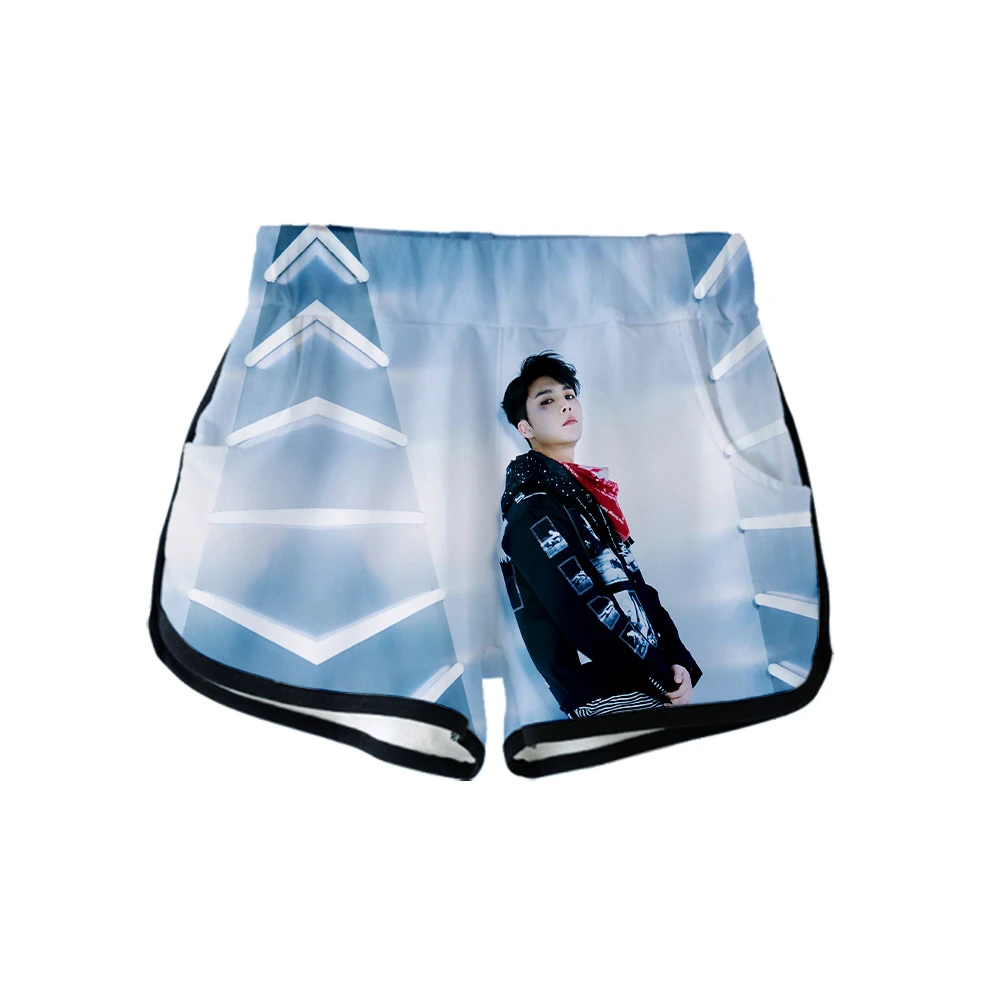 

Женские шорты с 3D-принтом NCT 127 We Are Super Human, модная летняя одежда для девушек, горячая Распродажа 2019