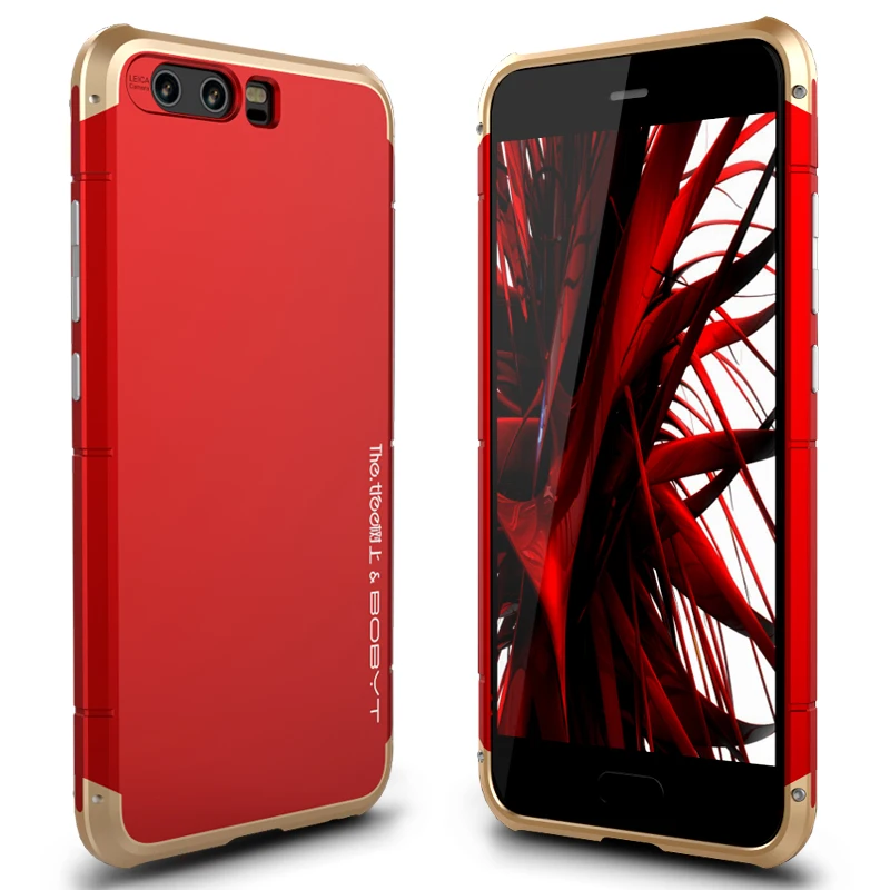 Metal Aluminum+PC Shockproof Mobile Phone Cases For Huawei P10 Plus Cover Luxury Shell HuaweiP10 plus VTR-AL00 |