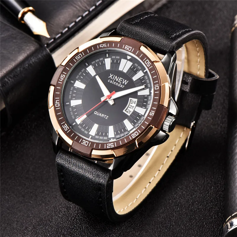 

Men Military Sport Quartz Watches Mens Brand Luxury Leather Male Wristwatch Relogio Masculino Dropshipping #2AP24