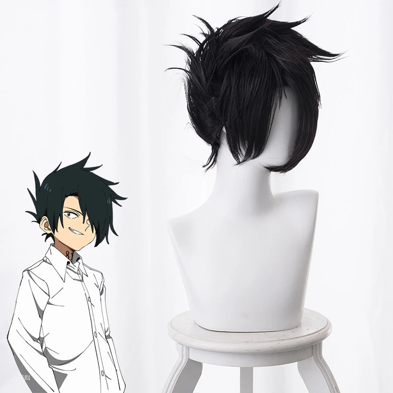 The Promised Neverland Wig Ray Cosplay For Men Halloween Carnival Party | Тематическая одежда и униформа